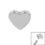Titanium Heart for Internal Thread shafts in 1.2mm