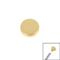 Titanium Disk for Internal Thread shafts in 1.2mm