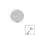 Titanium Disk for Internal Thread shafts in 1.2mm