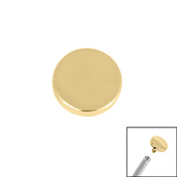 Titanium Disk for Internal Thread shafts in 1.2mm