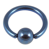 Titanium BCR with Titanium Ball 0.8mm and 1.0mm gauge