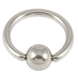 Titanium BCR with Titanium Ball 1.2mm gauge