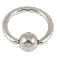 Titanium BCR with Titanium Ball 1.6mm gauge