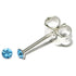Silver Crystal Studs ST1 - ST2 - ST3 - ST8 - ST9