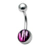 Steel Logo Belly Bars - Pictures