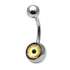 Steel Logo Belly Bars - Pictures