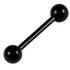 Black Titanium Barbells 1.6mm 8-26mm