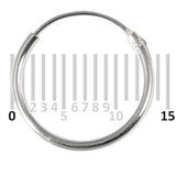 Sterling Silver Hoops - Earrings and Nose Rings