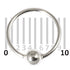 Sterling Silver Hoops - Earrings and Nose Rings