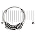 Sterling Silver Hoops - Earrings and Nose Rings