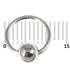 Sterling Silver Hoops - Earrings and Nose Rings