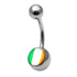Steel Logo Belly Bars - Pictures