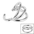 Titanium Triple Band Hinged Clicker Ring