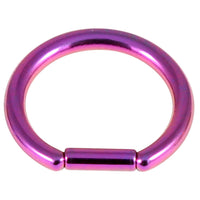 Titanium Bar Closure Ring