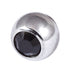 Steel Threaded Jewelled Balls 1.6x6mm