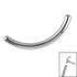 Titanium Smile Curved Bar for Internal Thread shafts in 1.2mm