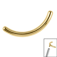 Titanium Smile Curved Bar for Internal Thread shafts in 1.2mm