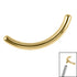 Titanium Smile Curved Bar for Internal Thread shafts in 1.2mm