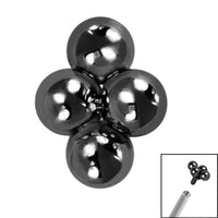 Titanium Asia Diamond Ball for Internal Thread shafts in 1.2mm