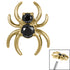 Titanium Claw Set Jewelled Spider for Internal Thread shafts in 1.2mm