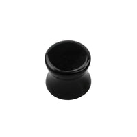 Black Onyx Stone Double Flared Tapered Plug
