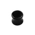 Black Onyx Stone Double Flared Tapered Plug