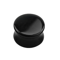 Black Onyx Stone Double Flared Tapered Plug