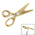 Titanium Bezel Set Jewelled Scissors Top for Internal Thread shafts in 1.2mm