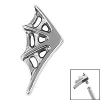 Titanium Spider Web Top for Internal Thread shafts in 1.2mm
