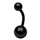 Black Titanium Curved Bars 1.6mm