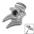 Titanium Jewelled Plague Doctor for Internal Thread shafts in 1.2mm