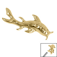 Titanium Koi Fish for Internal Thread shafts in 1.2mm