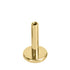 Gold Titanium Threadless Labret Post 1.2mm