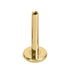 Gold Titanium Threadless Labret Post 1.2mm