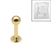 Sterile Gold Titanium Labrets