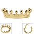 Titanium Princess Crown Hinged Clicker Ring