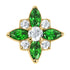 Titanium Claw Set Altair Star for Internal Thread shafts in 1.2mm