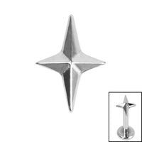 Titanium Guiding Star for Internal Thread shafts in 1.2mm