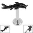 Titanium Internally Threaded Labrets 1.2mm - Titanium Koi Fish