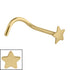 Steel Star Nose Stud