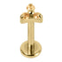 Gold Titanium Internally Threaded Labrets 1.2mm - Gold Titanium Claw Set CZ Jewelled Mini Trinity