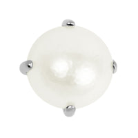 Titanium Claw Set Round Pearl for Internal Thread shafts in 1.2mm