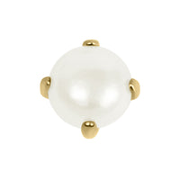 Titanium Claw Set Round Pearl for Internal Thread shafts in 1.2mm