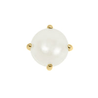 Titanium Claw Set Round Pearl for Internal Thread shafts in 1.2mm