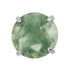 Titanium Claw Set Natural Gemstone Tops for Internal Thread shafts in 1.2mm