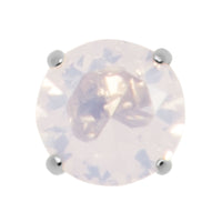 Titanium Claw Set Natural Gemstone Tops for Internal Thread shafts in 1.2mm