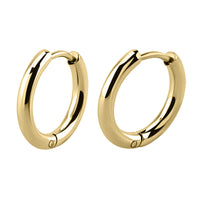 Titanium Huggie Ear Clicker Rings - Round (pairs)