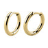 Titanium Huggie Ear Clicker Rings - Round (pairs)