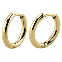 Titanium Huggie Ear Clicker Rings - Round (pairs)