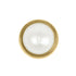 Titanium Threadless (Bend fit) Bezel Set Pearl Disk